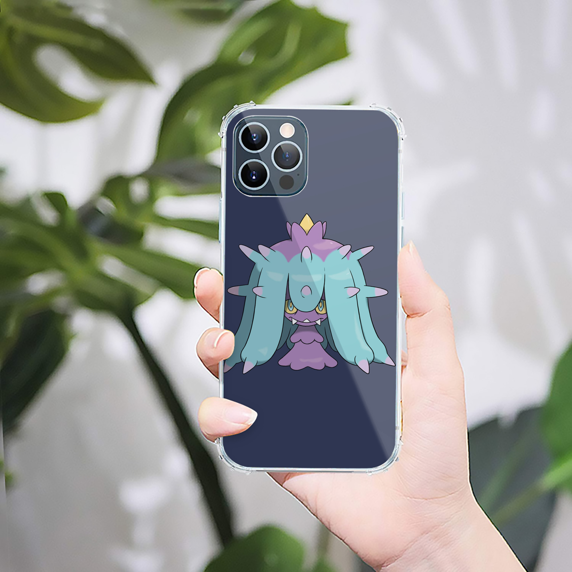 （画像用） ポケットモンスター Pokémon 【iPhone 12シリーズ対応】透明スマホケース（クリアソフトケース）